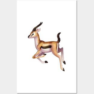 Cozy Gazelle Posters and Art